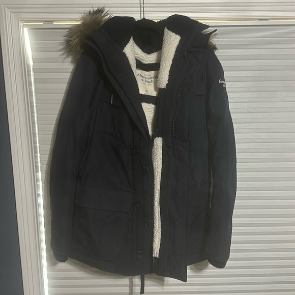 Abercrombie and fitch men’s parka - Picture 1 of 2